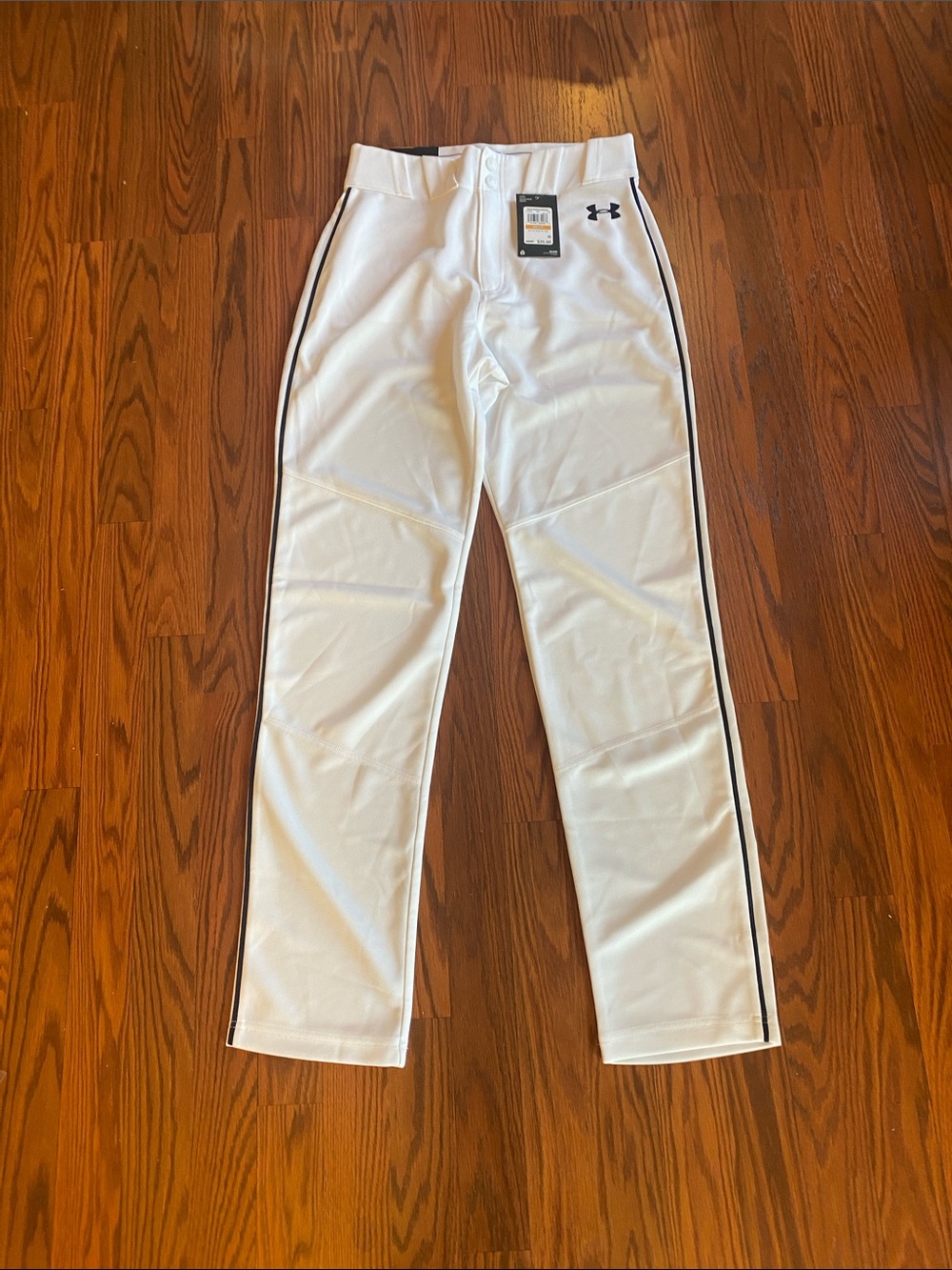 Under Armour White baseball pants.